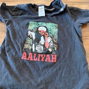Cotton On Kids Aaliyah Graphic Tee - Black and Red